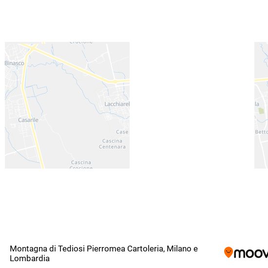 Mappa Montagna di Tediosi Pierromea Cartoleria