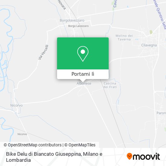 Mappa Bike Delu di Biancato Giuseppina