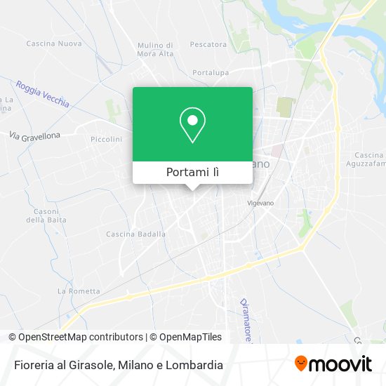 Mappa Fioreria al Girasole