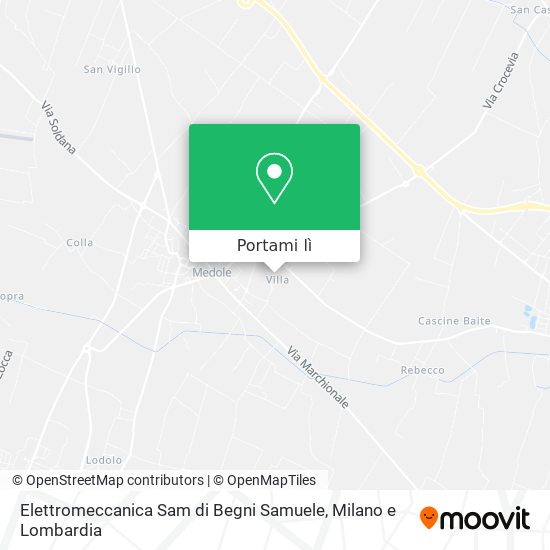 Mappa Elettromeccanica Sam di Begni Samuele
