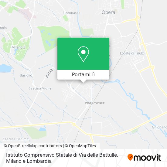 Mappa Istituto Comprensivo Statale di Via delle Bettulle