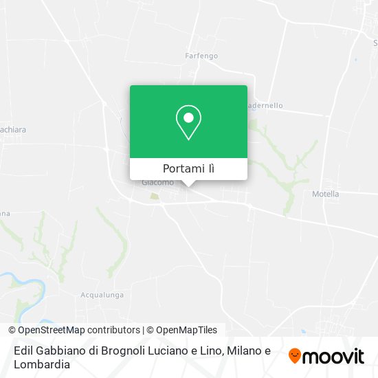 Mappa Edil Gabbiano di Brognoli Luciano e Lino