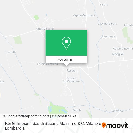 Mappa R.& G. Impianti Sas di Bucaria Massimo & C