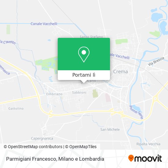 Mappa Parmigiani Francesco