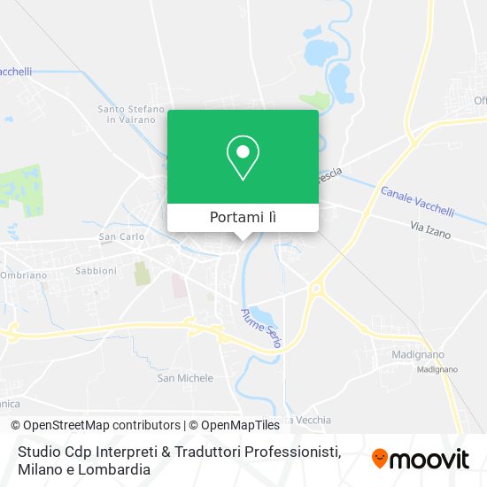 Mappa Studio Cdp Interpreti & Traduttori Professionisti