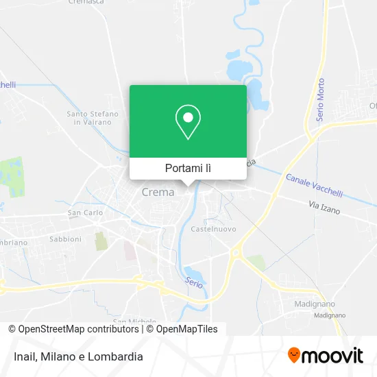 Mappa Inail