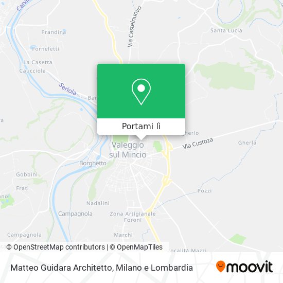 Mappa Matteo Guidara Architetto