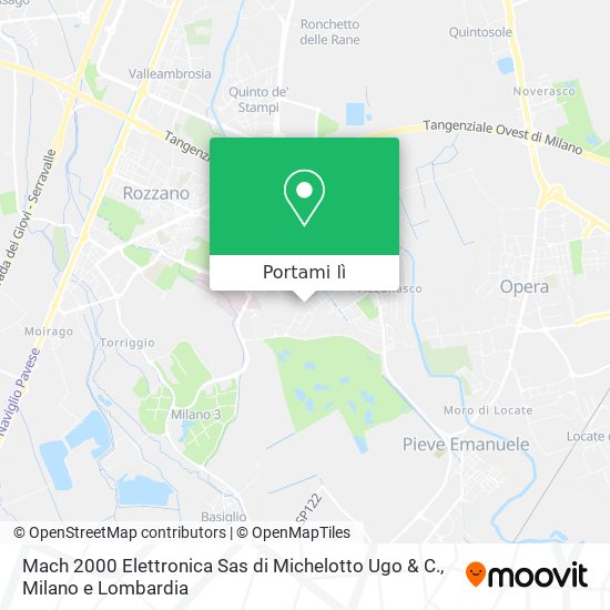 Mappa Mach 2000 Elettronica Sas di Michelotto Ugo & C.