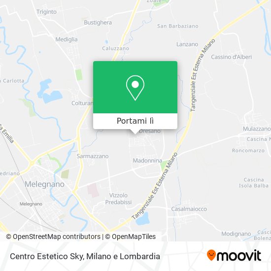 Mappa Centro Estetico Sky