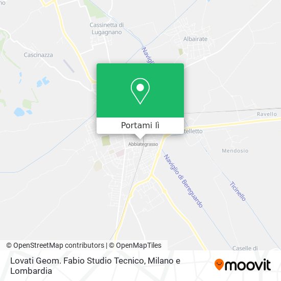 Mappa Lovati Geom. Fabio Studio Tecnico