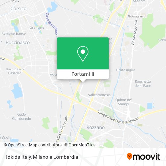 Mappa Idkids Italy