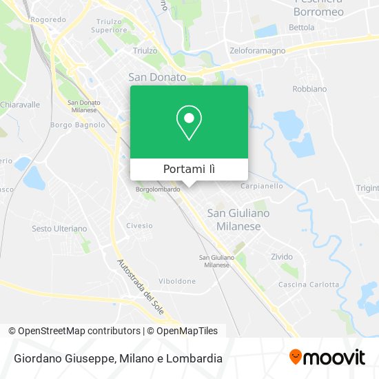 Mappa Giordano Giuseppe