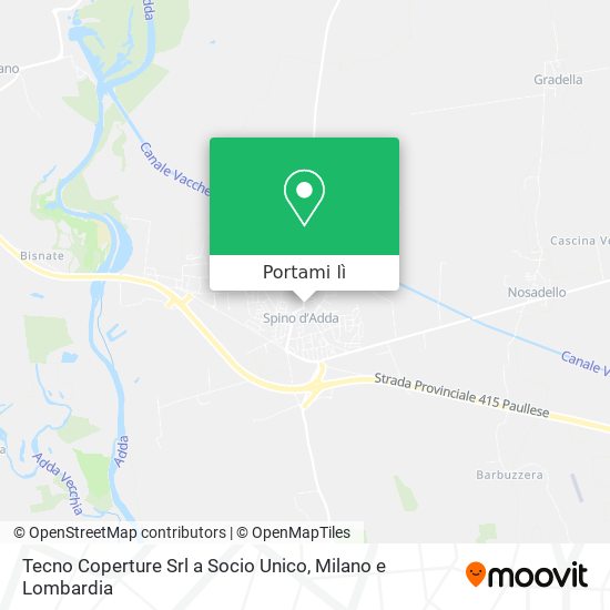 Mappa Tecno Coperture Srl a Socio Unico