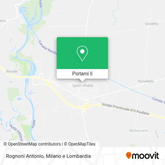Mappa Rognoni Antonio