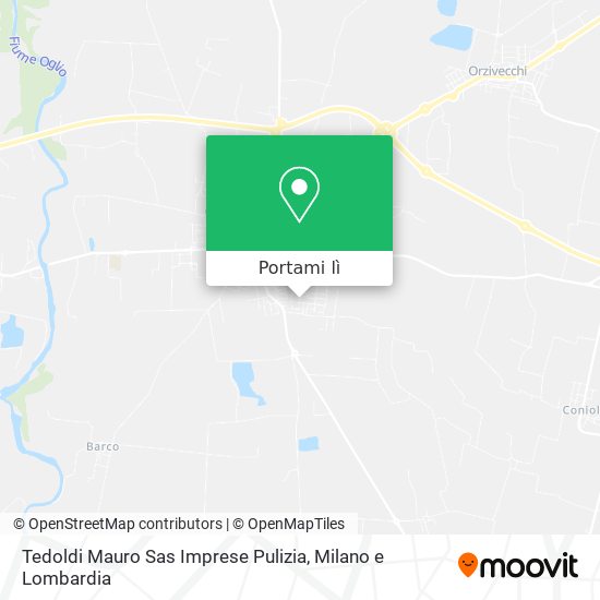 Mappa Tedoldi Mauro Sas Imprese Pulizia