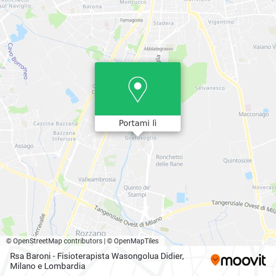 Mappa Rsa Baroni - Fisioterapista Wasongolua Didier