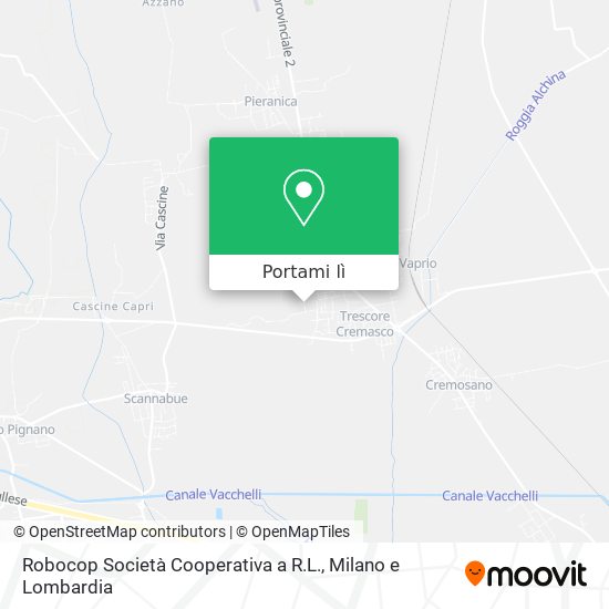 Mappa Robocop Società Cooperativa a R.L.