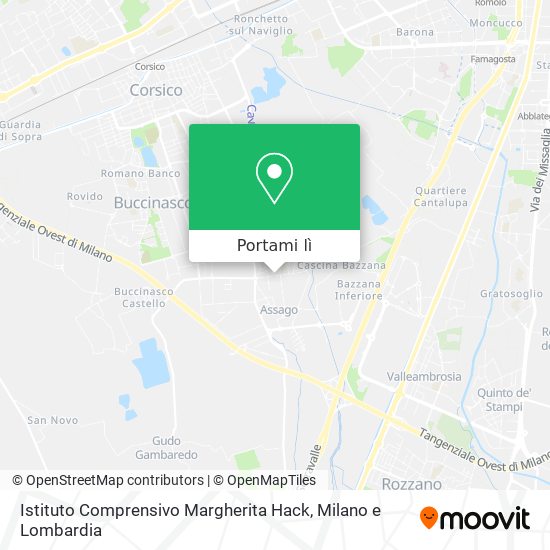 Mappa Istituto Comprensivo Margherita Hack