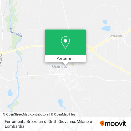 Mappa Ferramenta Brizzolari di Gritti Giovanna