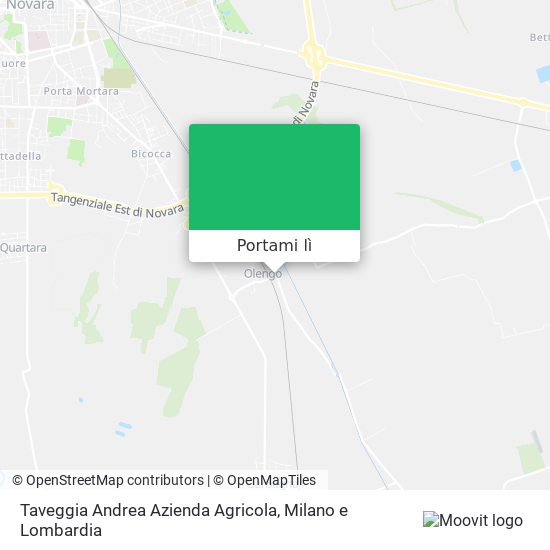 Mappa Taveggia Andrea Azienda Agricola