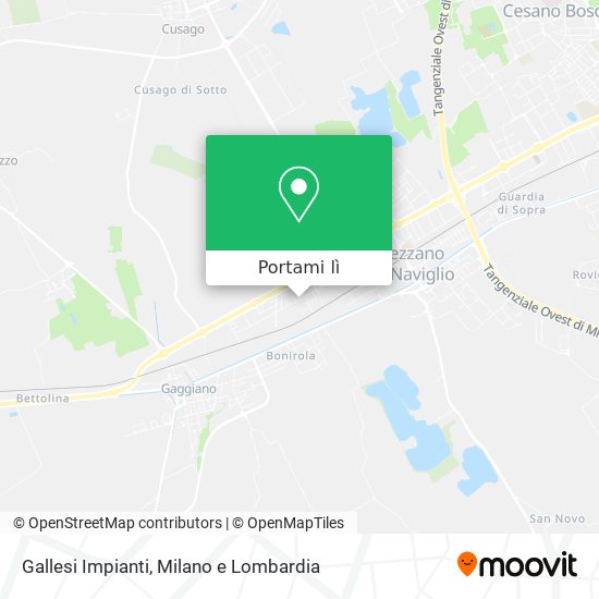 Mappa Gallesi Impianti