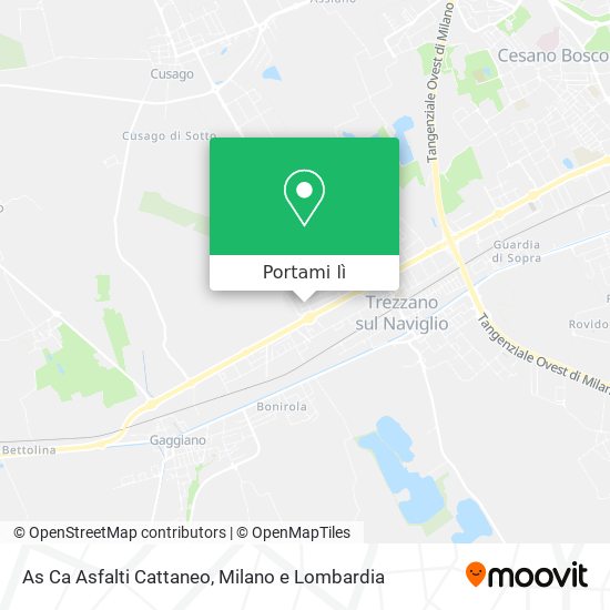 Mappa As Ca Asfalti Cattaneo