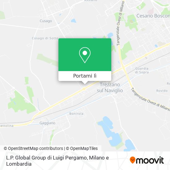Mappa L.P. Global Group di Luigi Pergamo