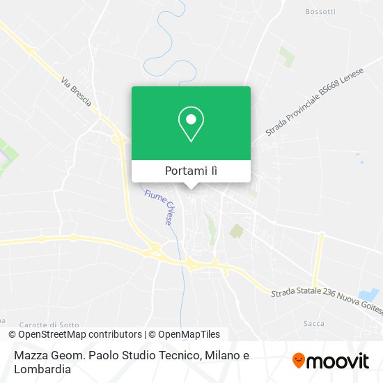 Mappa Mazza Geom. Paolo Studio Tecnico