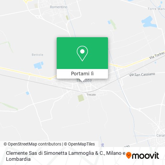 Mappa Clemente Sas di Simonetta Lammoglia & C.