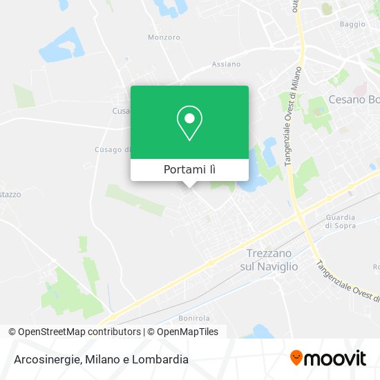 Mappa Arcosinergie