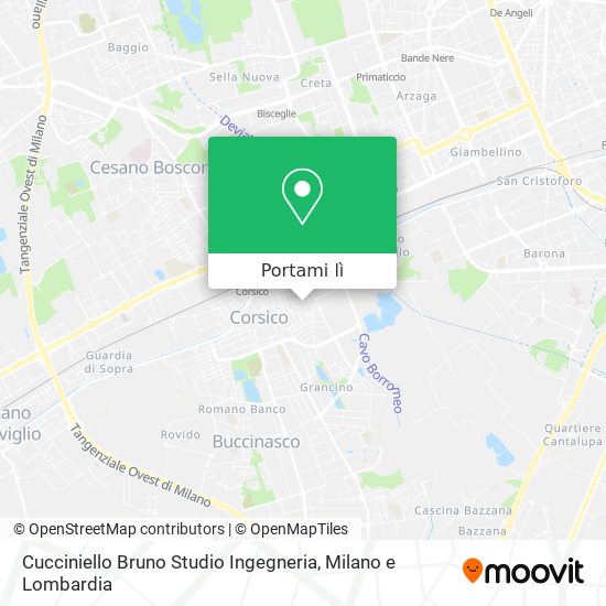 Mappa Cucciniello Bruno Studio Ingegneria