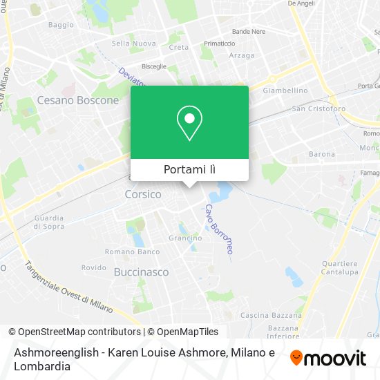 Mappa Ashmoreenglish - Karen Louise Ashmore