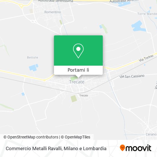 Mappa Commercio Metalli Ravalli