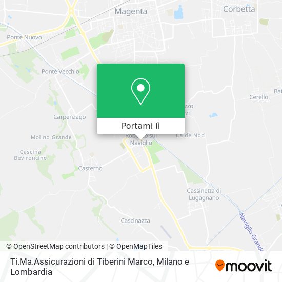Mappa Ti.Ma.Assicurazioni di Tiberini Marco
