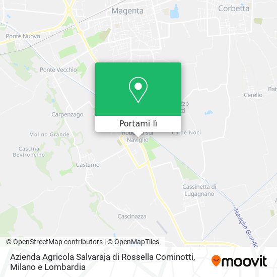 Mappa Azienda Agricola Salvaraja di Rossella Cominotti