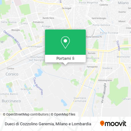 Mappa Dueci di Cozzolino Geremia