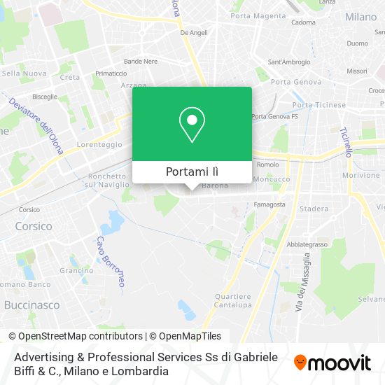 Mappa Advertising & Professional Services Ss di Gabriele Biffi & C.