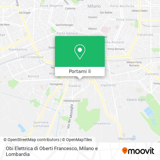 Mappa Obi Elettrica di Oberti Francesco