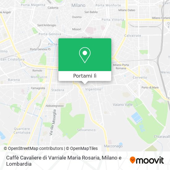 Mappa Caffè Cavaliere di Varriale Maria Rosaria