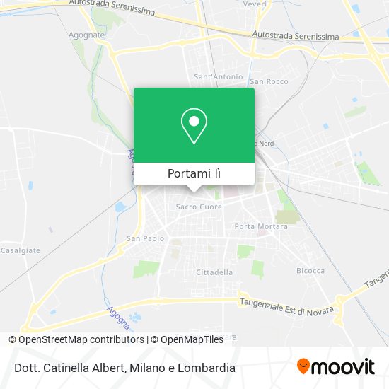 Mappa Dott. Catinella Albert