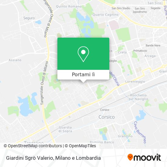 Mappa Giardini Sgrò Valerio