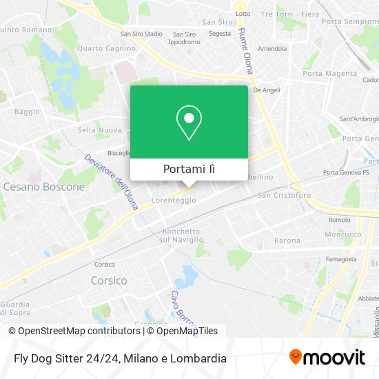 Mappa Fly Dog Sitter 24/24