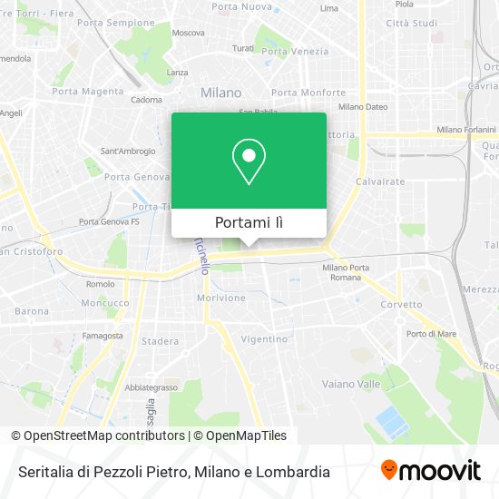 Mappa Seritalia di Pezzoli Pietro