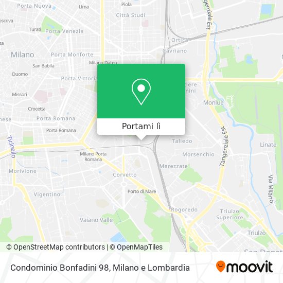 Mappa Condominio Bonfadini 98