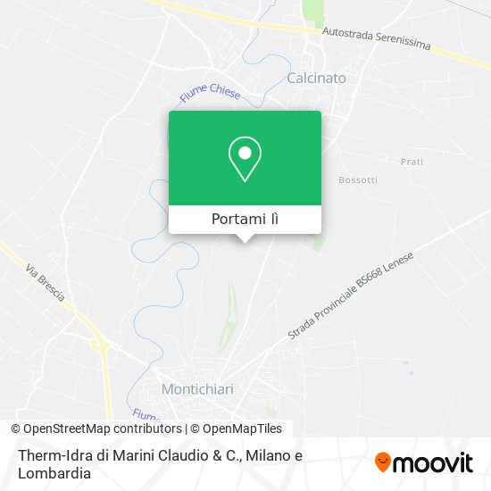 Mappa Therm-Idra di Marini Claudio & C.
