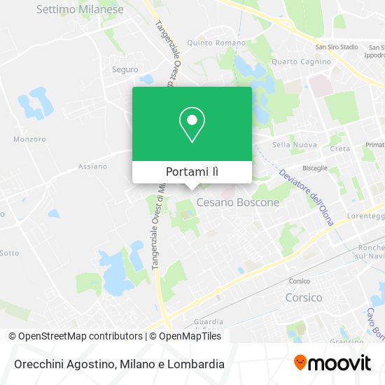 Mappa Orecchini Agostino