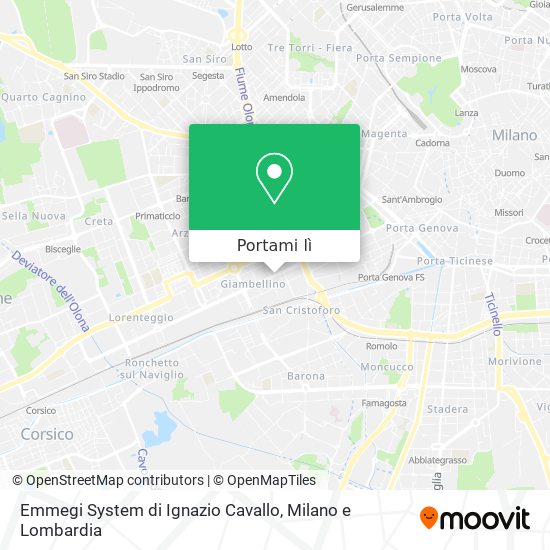 Mappa Emmegi System di Ignazio Cavallo