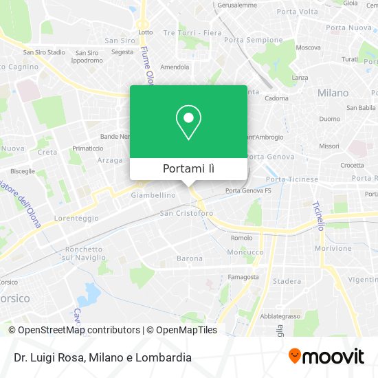 Mappa Dr. Luigi Rosa