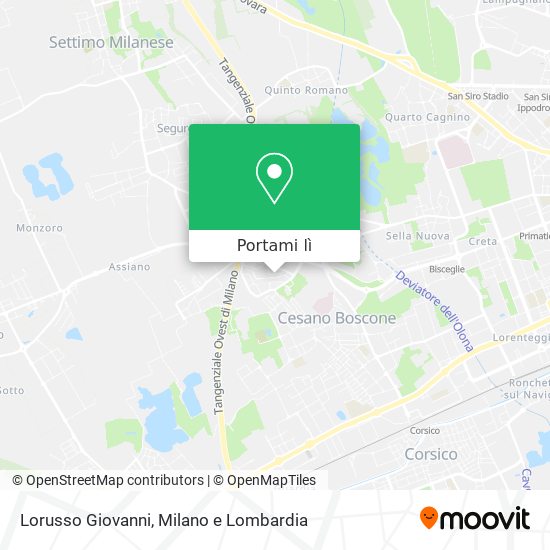 Mappa Lorusso Giovanni