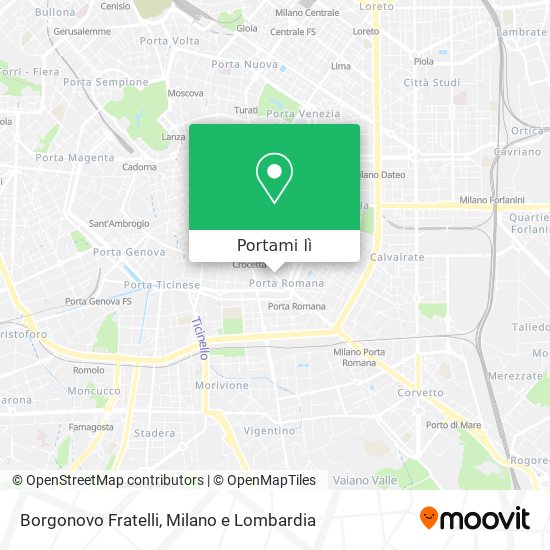 Mappa Borgonovo Fratelli